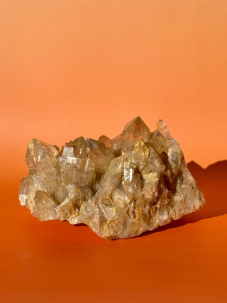 KUNDALINI CITRINE - A QUALITY (A) Cluster The Crystal Avenues 