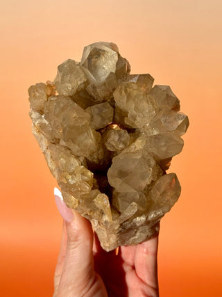 KUNDALINI CITRINE - A QUALITY (A) Cluster The Crystal Avenues 