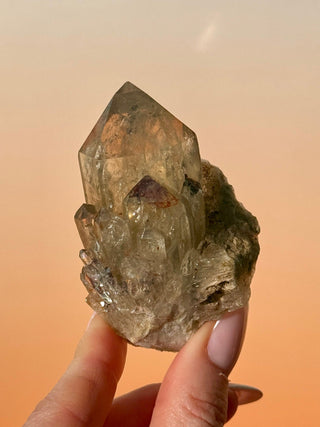 KUNDALINI CITRINE - A QUALITY (G) Cluster The Crystal Avenues 