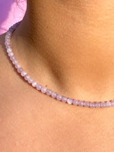 Load image into Gallery viewer, KUNZITE CHOKER NECKLACE Necklace The Crystal Avenues 
