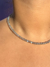 Indlæs billede til gallerivisning LABRADORITE CHOKER NECKLACE Necklace The Crystal Avenues 
