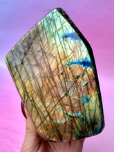 Load image into Gallery viewer, LABRADORITE FREEFORM (2) tumble stone The Crystal Avenues 
