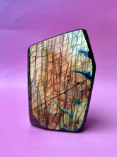 Load image into Gallery viewer, LABRADORITE FREEFORM (2) tumble stone The Crystal Avenues 
