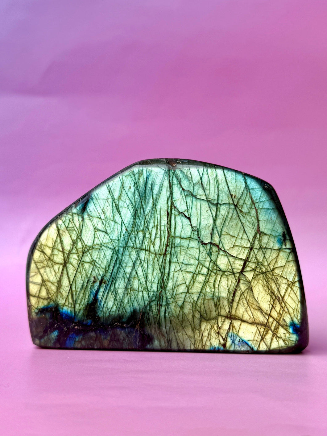 LABRADORITE FREEFORM (3) tumble stone The Crystal Avenues 