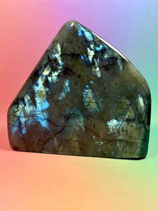 LABRADORITE FREEFORM XL (1) tumble stone The Crystal Avenues 