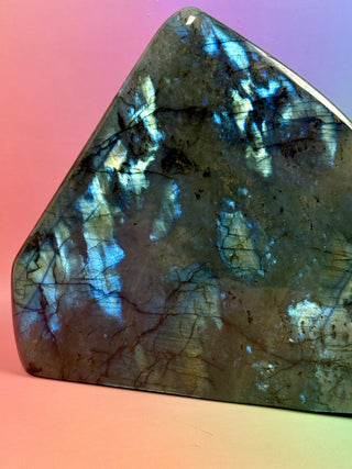 LABRADORITE FREEFORM XL (1) tumble stone The Crystal Avenues 
