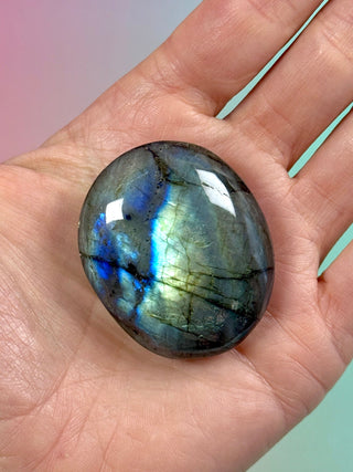 LABRADORITE PALM STONE (1) Palm stone The Crystal Avenues 