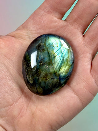 LABRADORITE PALM STONE (2) Palm stone The Crystal Avenues 