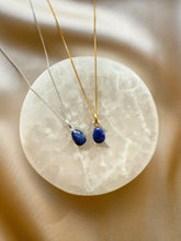 Indlæs billede til gallerivisning LAPIS LAZULI CRYSTAL NECKLACE - &#39;NUGGET&#39; PENDANT Necklace The Crystal Avenues 
