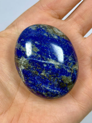 LAPIS LAZULI PALM STONE (3) tumble stone The Crystal Avenues 