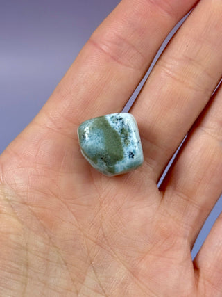 LARIMAR (9) Tumble Stone The Crystal Avenues 