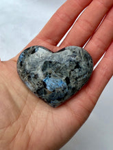 Load image into Gallery viewer, LARVIKITE HEART (4) Heart The Crystal Avenues 
