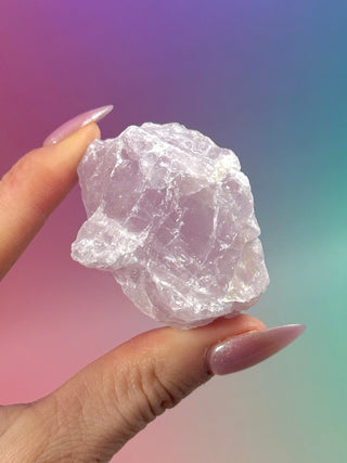 LAVENDER QUARTZ (2) Raw Crystal The Crystal Avenues 