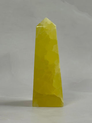 LEMON CALCITE TOWER (1) Palmstone The Crystal Avenues 