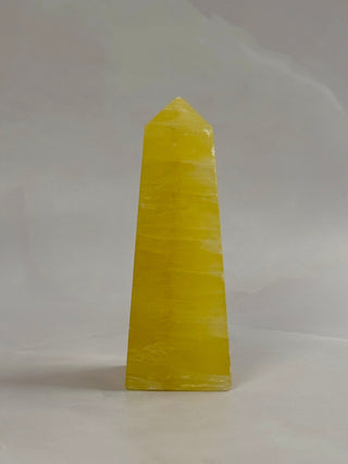 LEMON CALCITE TOWER (2) Palmstone The Crystal Avenues 