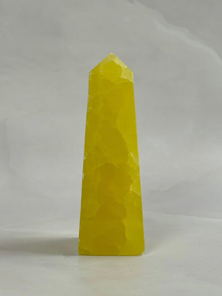 LEMON CALCITE TOWER (2) Palmstone The Crystal Avenues 