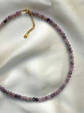 Indlæs billede til gallerivisning LEPIDOLITE CHOKER NECKLACE Necklace The Crystal Avenues 
