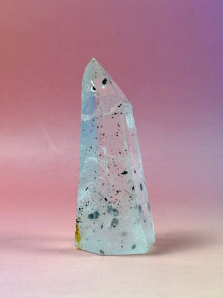 MAGIC TOWER - Black Tourmaline Included Quartz (O) Tower The Crystal Avenues 