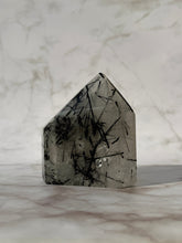 Indlæs billede til gallerivisning MAGIC TOWER - Black Tourmaline Rutile Quartz (1) The Crystal Avenues 
