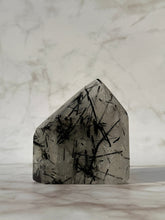 Indlæs billede til gallerivisning MAGIC TOWER - Black Tourmaline Rutile Quartz (1) The Crystal Avenues 
