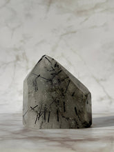 Indlæs billede til gallerivisning MAGIC TOWER - Black Tourmaline Rutile Quartz (1) The Crystal Avenues 
