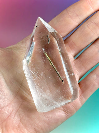 MAGIC TOWER - Black Tourmaline Rutile Quartz (6) The Crystal Avenues 