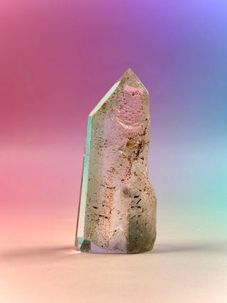 MAGIC TOWER - Golden Healer Quartz w. Epidot (17) tumble stone The Crystal Avenues 