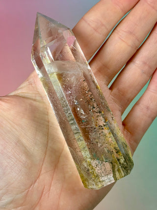 MAGIC TOWER - Golden Healer Quartz with Epidote (5A) Tower The Crystal Avenues 