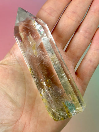 MAGIC TOWER - Golden Healer Quartz with Epidote (5A) Tower The Crystal Avenues 