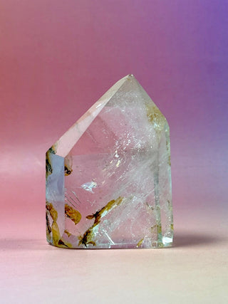MAGIC TOWER - Golden Healer Quartz with Smokey Phantom (3A) Tower The Crystal Avenues 