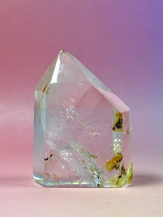 MAGIC TOWER - Golden Healer Quartz with Smokey Phantom (3A) Tower The Crystal Avenues 