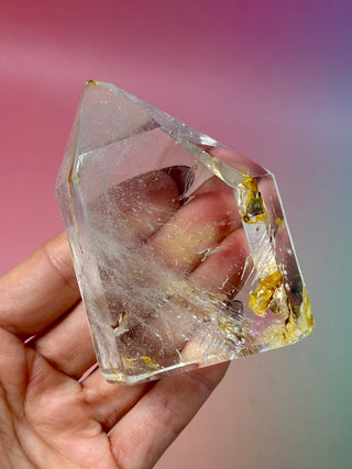 MAGIC TOWER - Golden Healer Quartz with Smokey Phantom (3A) Tower The Crystal Avenues 