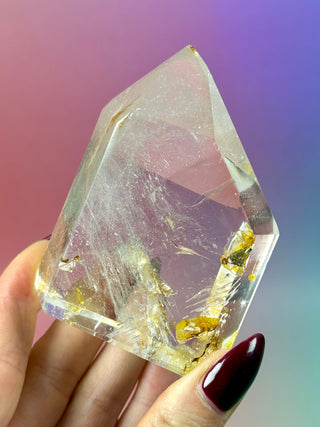 MAGIC TOWER - Golden Healer Quartz with Smokey Phantom (3A) Tower The Crystal Avenues 