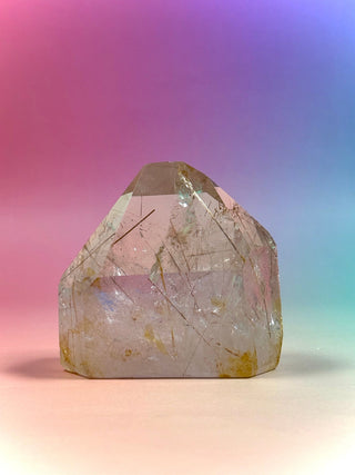 MAGIC TOWER - Golden Healer Rutile Quartz (10) tumble stone The Crystal Avenues 