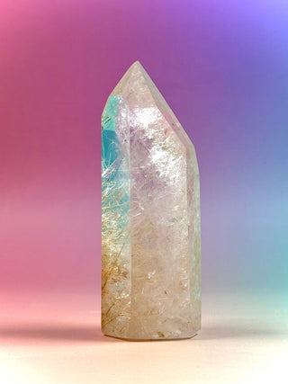 MAGIC TOWER - Golden Rutile Quartz w. Epidote (2) Bracelet The Crystal Avenues 