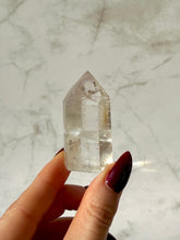 Load image into Gallery viewer, MAGIC TOWER - Rock Crystal w. Enhydro (11) Druze The Crystal Avenues 
