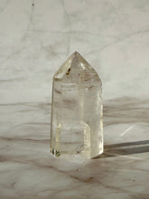 Load image into Gallery viewer, MAGIC TOWER - Rock Crystal w. Enhydro (11) Druze The Crystal Avenues 
