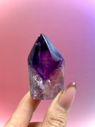 MAGIC TOWER - Smokey Phantom Amethyst (45) Druze The Crystal Avenues 