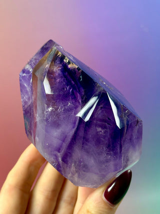 MAGIC TOWER - Smokey Phantom Amethyst (E) Tower The Crystal Avenues 