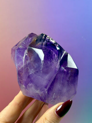 MAGIC TOWER - Smokey Phantom Amethyst (E) Tower The Crystal Avenues 
