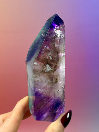 MAGIC TOWER - Smokey Phantom Amethyst (G) Tower The Crystal Avenues 