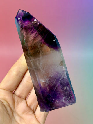 MAGIC TOWER - Smokey Phantom Amethyst (G) Tower The Crystal Avenues 