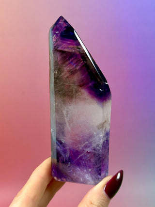 MAGIC TOWER - Smokey Phantom Amethyst (G) Tower The Crystal Avenues 