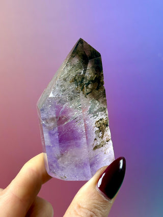 MAGIC TOWER - Smokey Phantom Amethyst (N) Tower The Crystal Avenues 