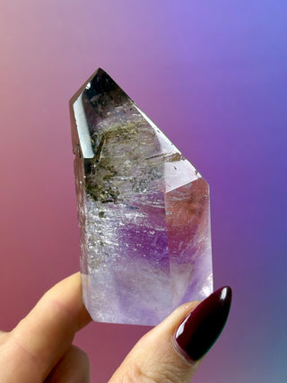 MAGIC TOWER - Smokey Phantom Amethyst (N) Tower The Crystal Avenues 