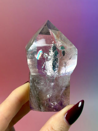MAGIC TOWER - Smokey Phantom Amethyst (P) Tower The Crystal Avenues 