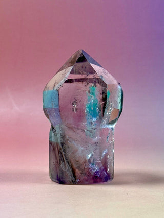 MAGIC TOWER - Smokey Phantom Amethyst (P) Tower The Crystal Avenues 
