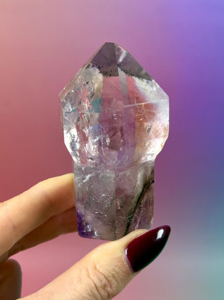 MAGIC TOWER - Smokey Phantom Amethyst (P) Tower The Crystal Avenues 