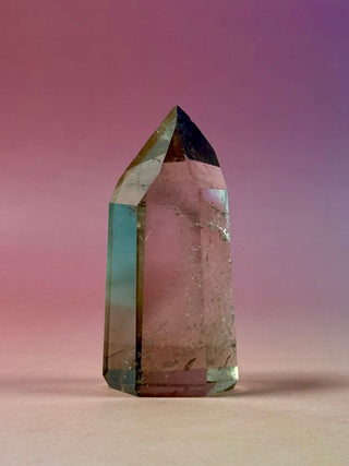 MAGIC TOWER - Smokey Phantom Quartz with Black Rutile (Z) Tower The Crystal Avenues 