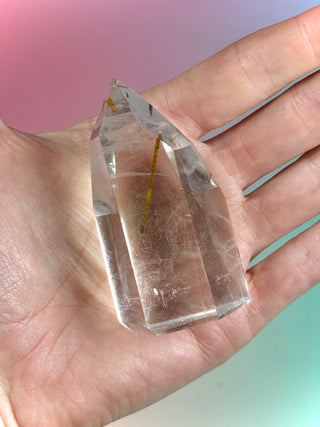 MAGIC TOWER - Tri-Colored Rutile Quartz (11) Druze The Crystal Avenues 